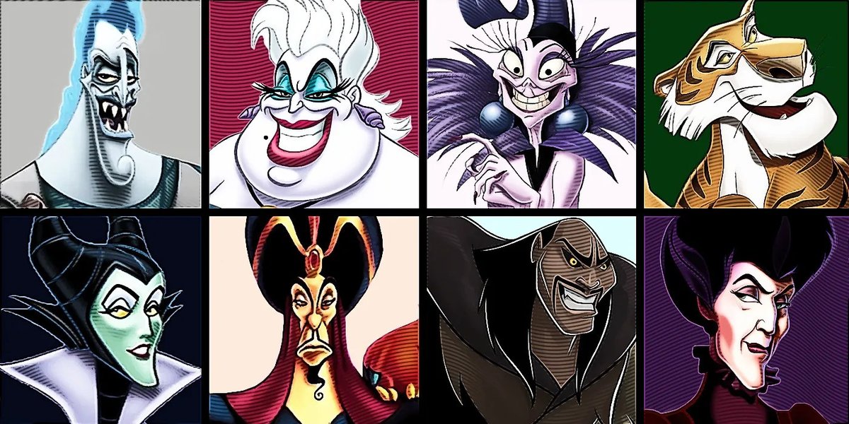 Beyond Villains Disney Characters Designed for Unique Non-Antagonist Styles